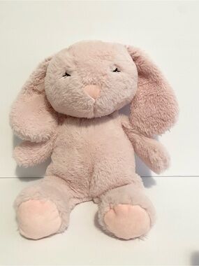 Kellytoy Pink Bunny Soft Plush Stuffed Animal Floppy Baby Girl Toy 13” Lovey
